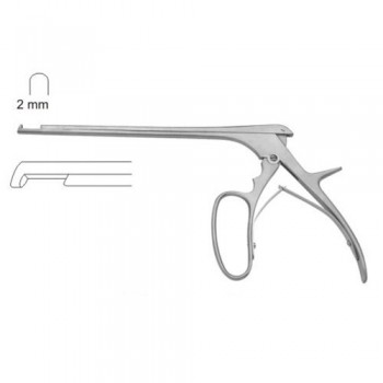 Ferris-Smith Kerrison Punch 40° Forward Down Cutting Stainless Steel, 18 cm - 7" Bite Size 2 mm 